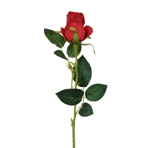 Ruža – vetvička 67 cm red K343